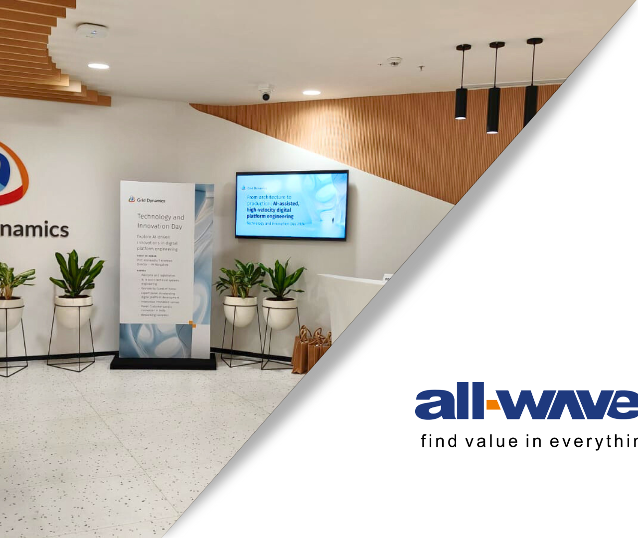 Case Study: Grid Dynamics – Phase 2 Audiovisual Integration for Corporate Spaces | Bangalore