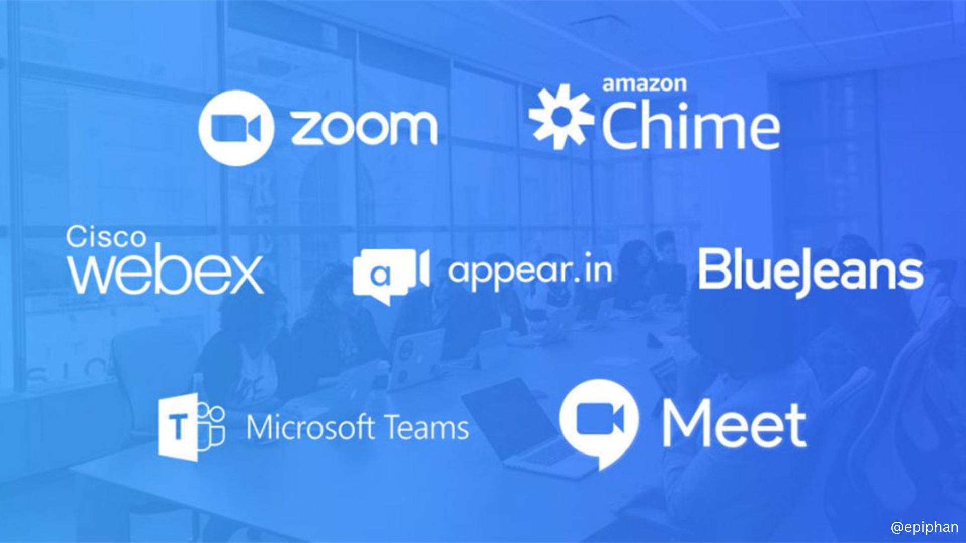 Enterprise AV integration with Microsoft Teams and Zoom.