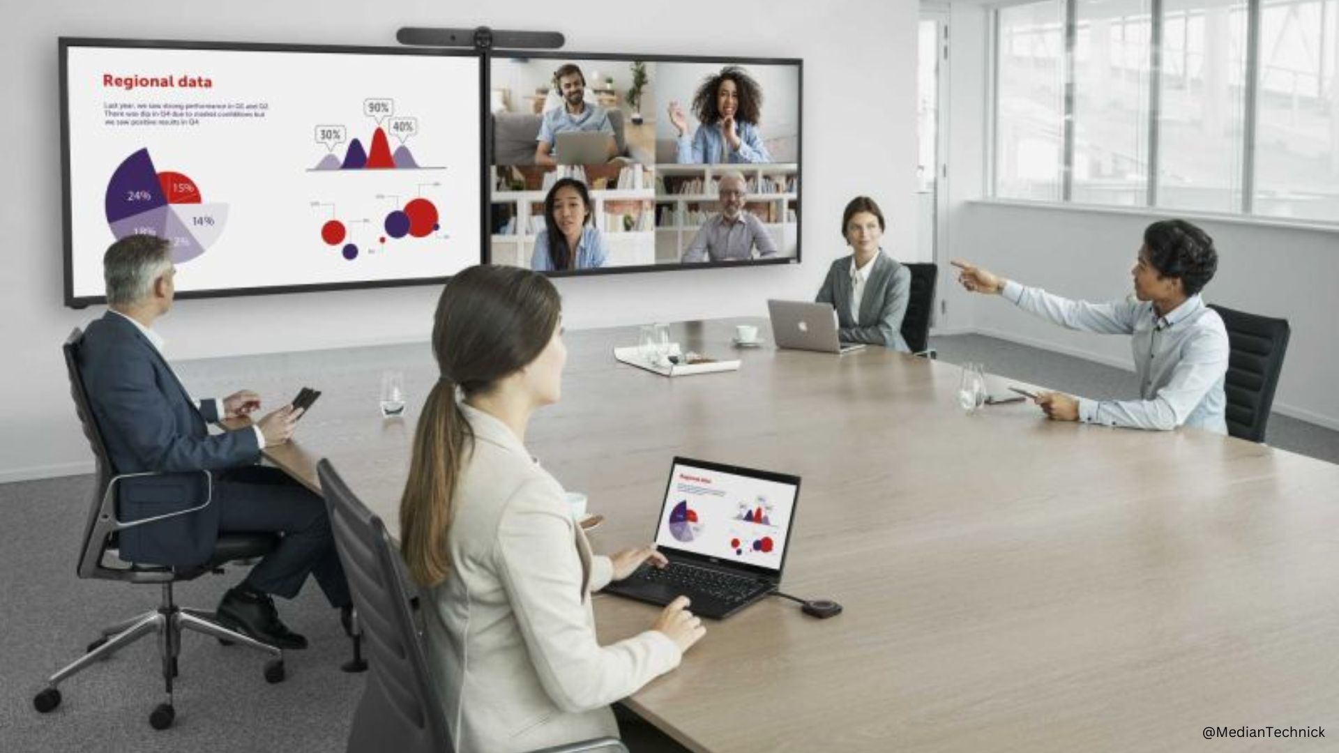 BYOM in hybrid work environments – seamless collaboration with personal devices.